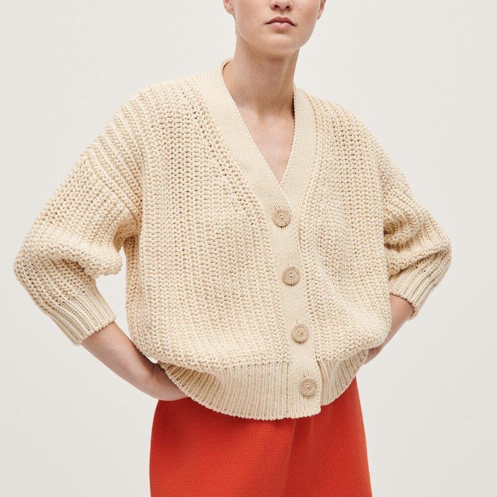 Babaa #18 Cardigan in Natural - LIKE NEW